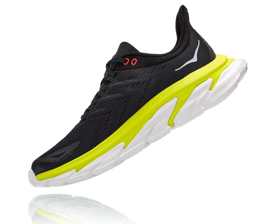 Zapatillas Running Hoka One One Hombre - Clifton Edge - Negras - UOY481027